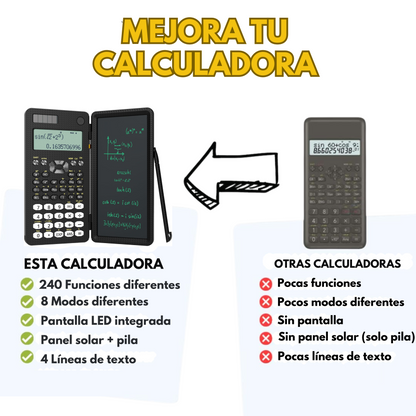 Calculadora Científica con Pizarra Inteligente